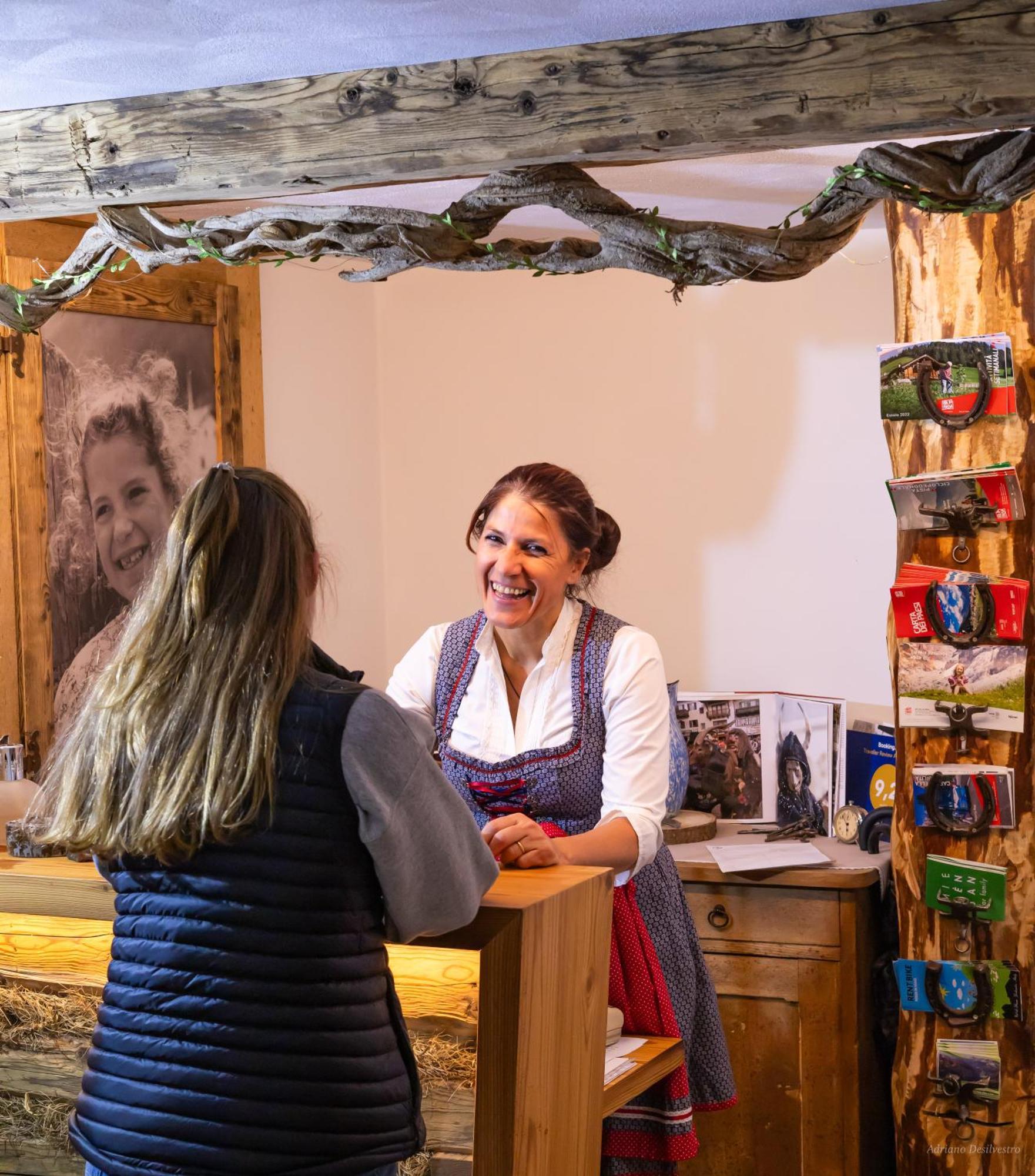 Majon De La Nona Hotel Pozza di Fassa Eksteriør billede